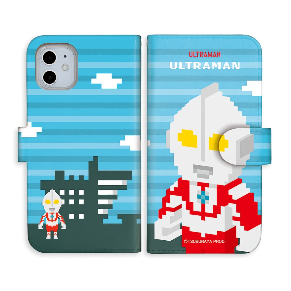 ウルトラマン スマホケース ウルトラマン dot 手帳型ケース 全