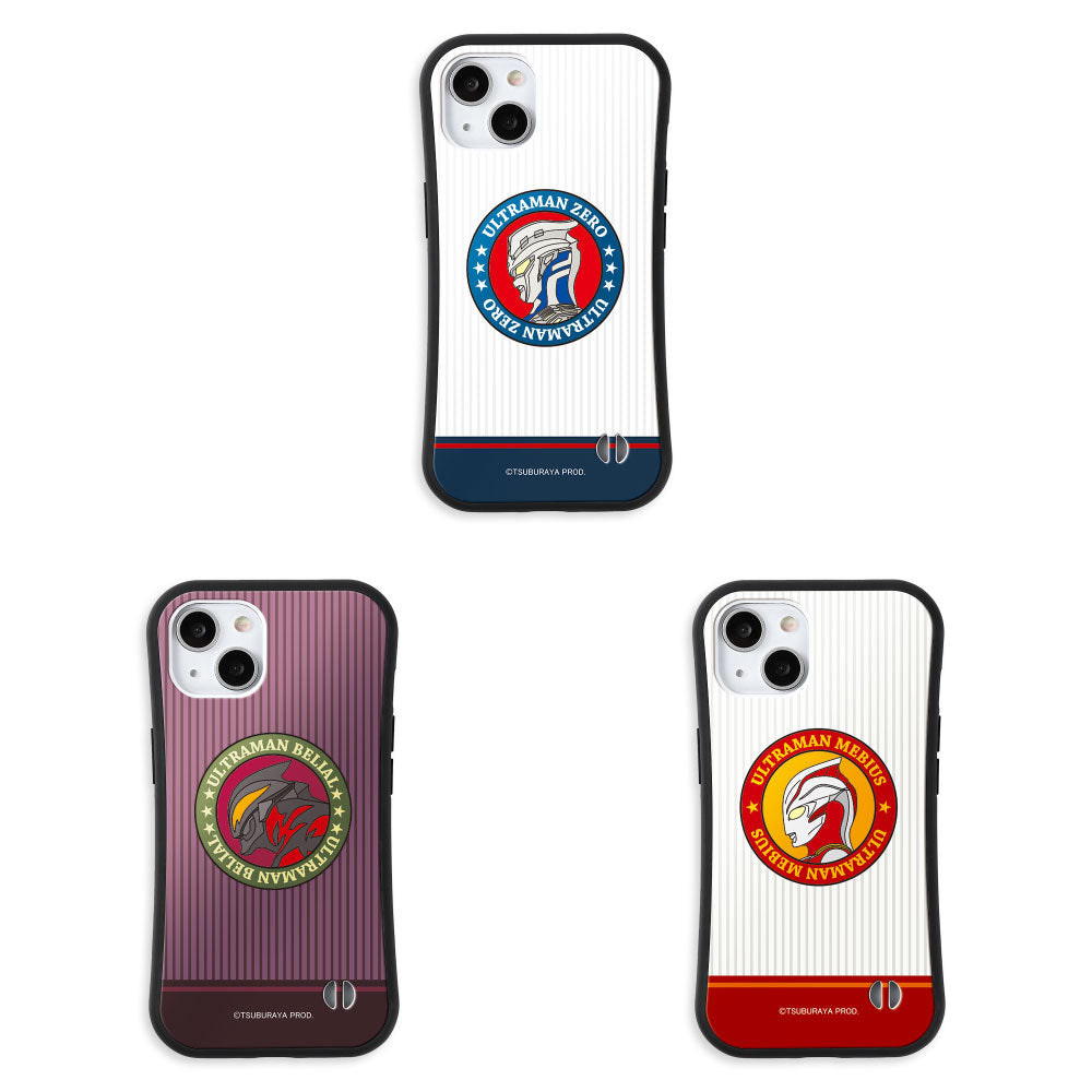 ULTRAMAN iPhoneケース ウルトラマンゼロ ベリアル メビウス アイコン