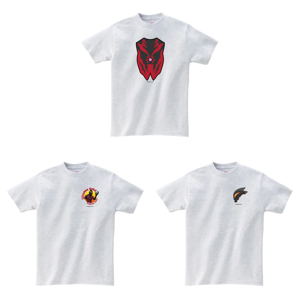 ウルトラマン Tシャツ ウルトラマンベリアル badge アッシュ ULTRAMAN
