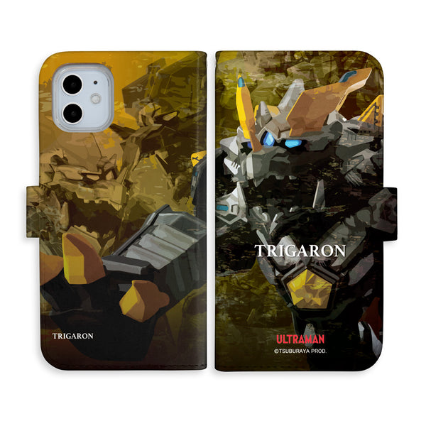 ウルトラマン スマホケース ウルトラマンオメガ トライガロン graphic 手帳型ケース ULTRAMAN