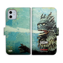 ウルトラマン スマホケース ラゴン ウルトラ怪獣 graphic 手帳型ケース ULTRAMAN iPhone Android 全機種対応