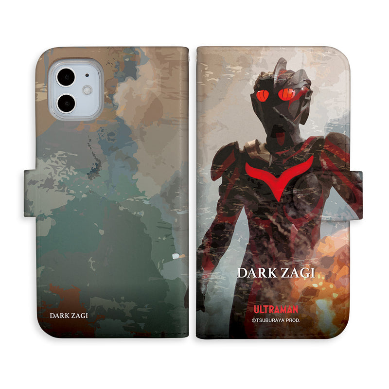 ウルトラマン スマホケース ダークザギ ダークネスヒールズ graphic 手帳型ケース ULTRAMAN iPhone Android 全機種対応