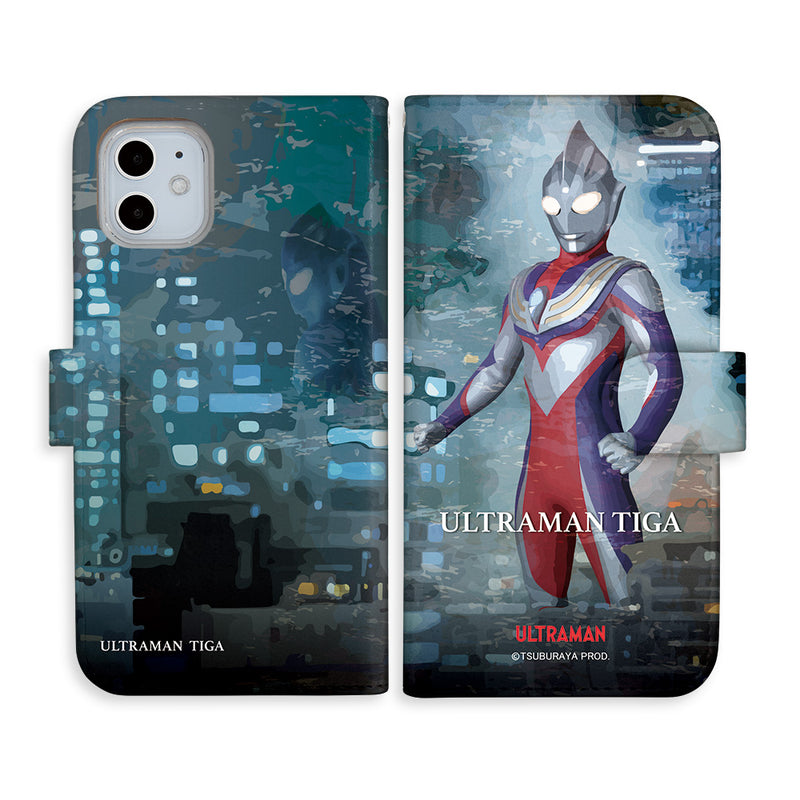 ウルトラマン スマホケース ウルトラマン ティガ TDG graphic 手帳型ケース ULTRAMAN iPhone Android 全機種対応