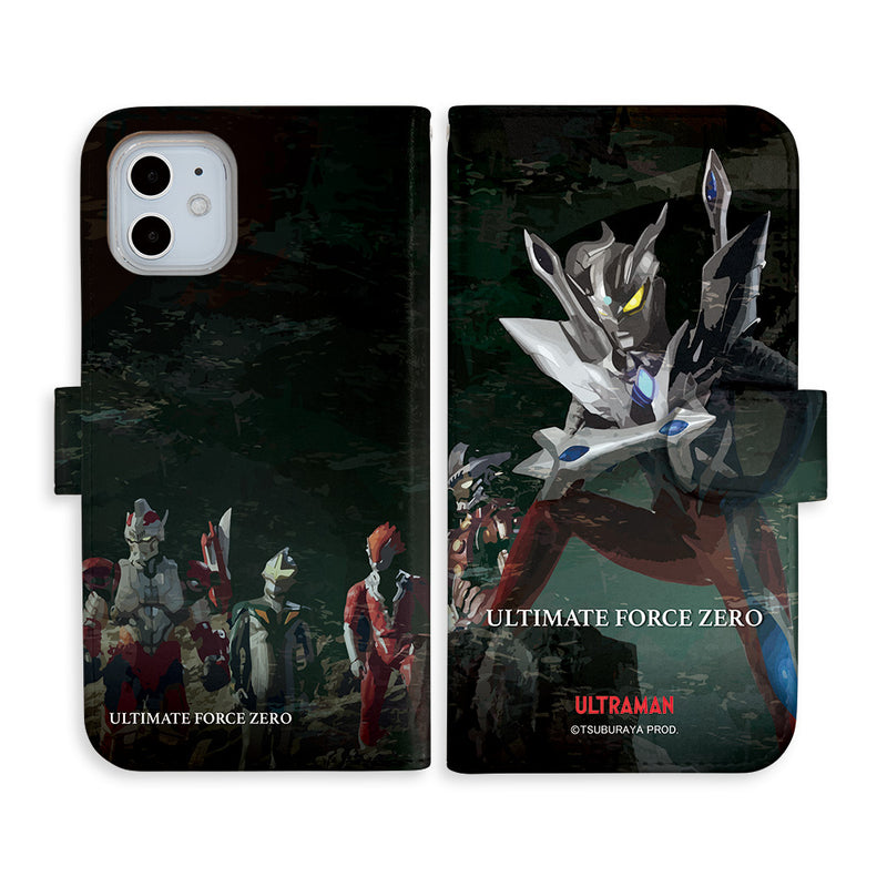 ウルトラマン スマホケース ウルティメイトフォースゼロ graphic 手帳型ケース ULTRAMAN iPhone Android 全機種対応