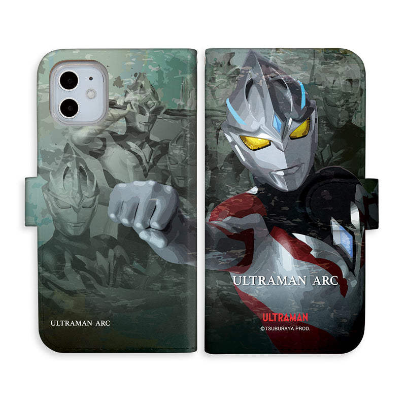 ウルトラマン スマホケース ウルトラマンアーク グラフィックデザイン graphic 手帳型ケース ULTRAMAN iPhone Android 全機種対応