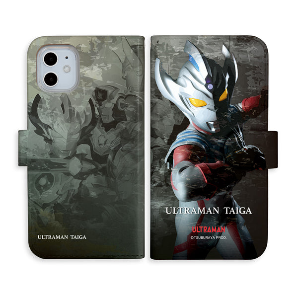 ウルトラマン スマホケース ウルトラマン タイガ ニュージェネレーションウルトラマン グラフィックデザイン graphic 手帳型ケース ULTRAMAN iPhone Android 全機種対応