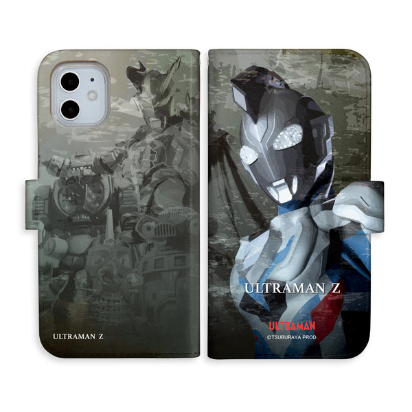 ウルトラマン スマホケース ウルトラマン Z ニュージェネレーションウルトラマン グラフィックデザイン graphic 手帳型ケース ULTRAMAN iPhone Android 全機種対応