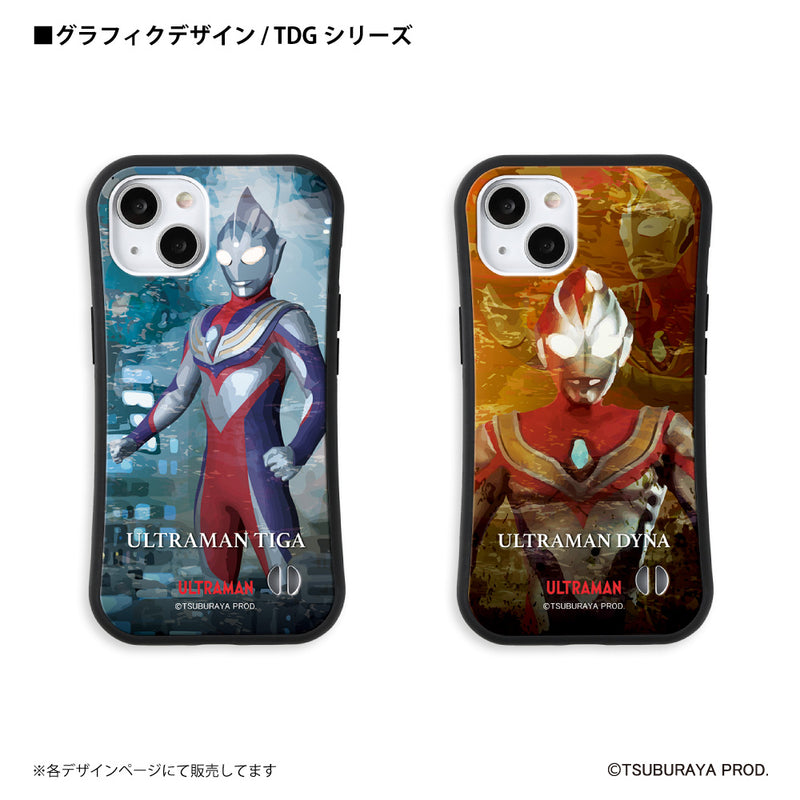 ウルトラマン スマホケース ウルトラマン ガイア TDG graphic グリップバンパーケース 耐衝撃 ULTRAMAN iPhoneケース