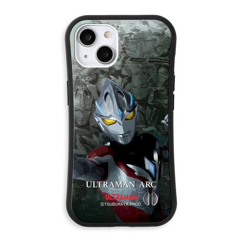 ウルトラマン スマホケース ウルトラマンアーク グラフィックデザイン graphic グリップバンパーケース 耐衝撃 ULTRAMAN iPhoneケース