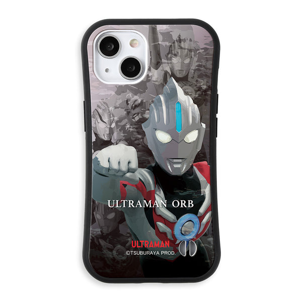 ウルトラマン スマホケース ウルトラマン オーブ グラフィックデザイン graphic グリップバンパーケース 耐衝撃 ニュージェネレーション ウルトラマン ULTRAMAN iPhoneケース