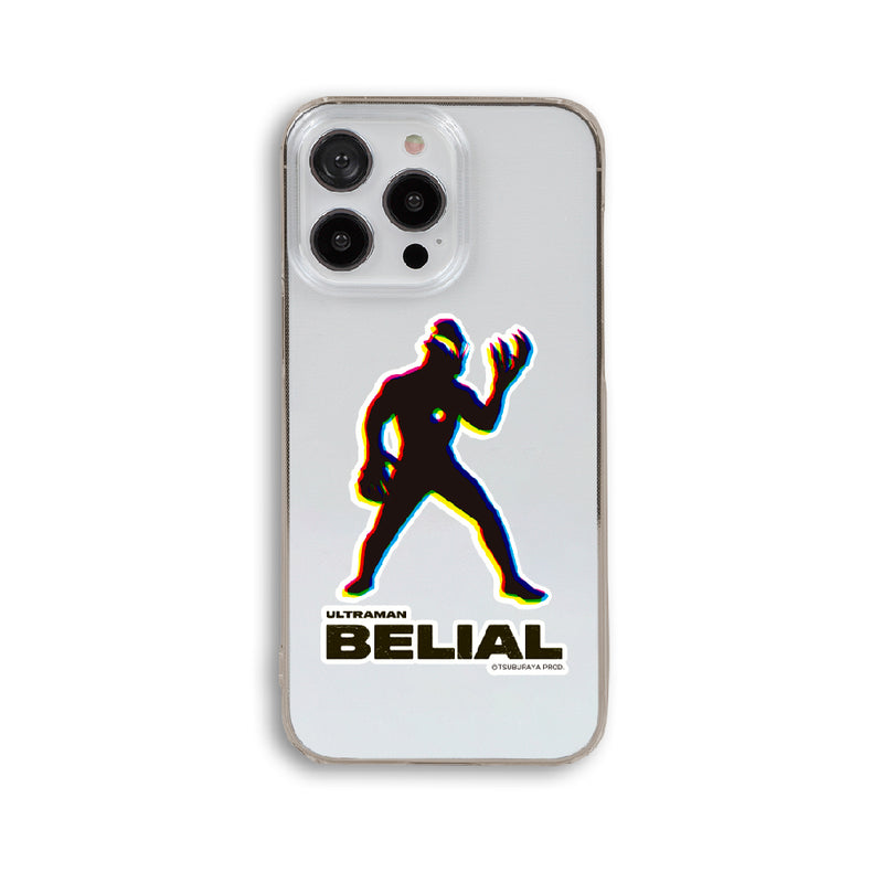 ウルトラマン スマホケース ウルトラマンベリアル RGBシルエット rgb ハードケース ULTRAMAN