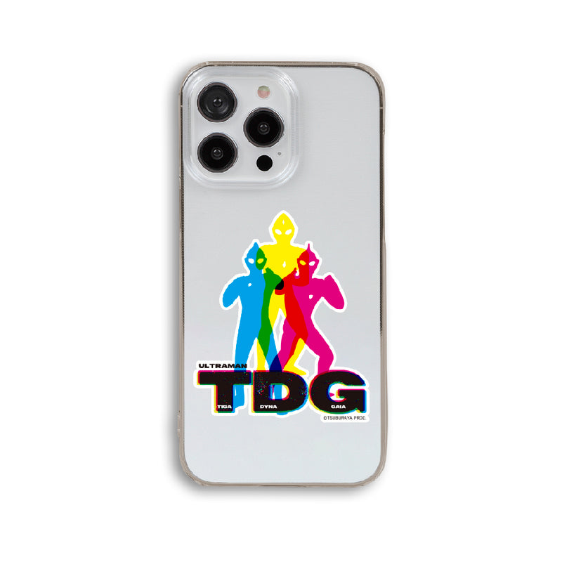 ウルトラマン スマホケース ティガ･ダイナ･ガイア RGBシルエット rgb ハードケース ULTRAMAN