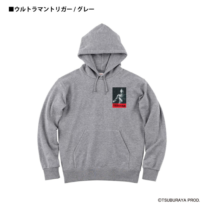 ウルトラマン パーカー ウルトラマン トリガー mono-wave ホワイト ブラック 杢グレー ULTRAMAN