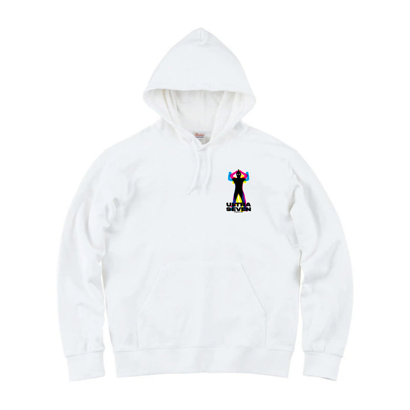 ウルトラマン パーカー ウルトラセブン2（白） RGBシルエット rgb ホワイト ブラック 杢グレー ULTRAMAN