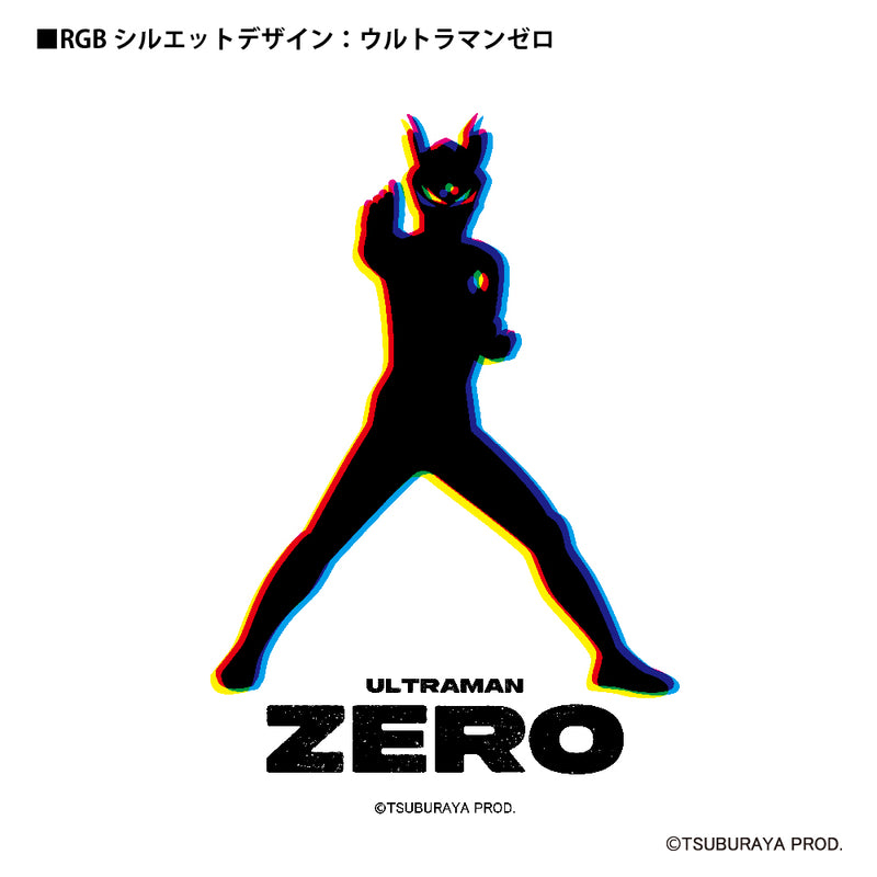 ウルトラマン パーカー ウルトラマンゼロ RGBシルエット rgb ホワイト ブラック 杢グレー ULTRAMAN
