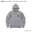 ウルトラマン パーカー ティガ･ダイナ･ガイア RGBシルエット rgb ホワイト ブラック 杢グレー ULTRAMAN