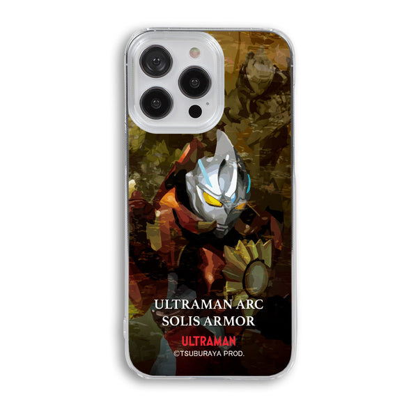 ウルトラマン スマホケース ウルトラマンアークソリスアーマー グラフィックデザイン graphic ハードケース ULTRAMAN iPhoneケース