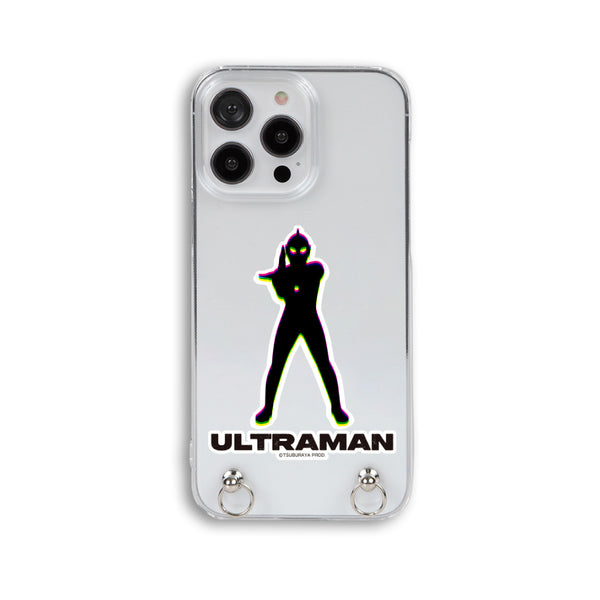 ウルトラマン スマホケース ウルトラマン RGBシルエット rgb ストラップホルダーケース ULTRAMAN