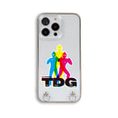 ウルトラマン スマホケース ティガ･ダイナ･ガイア RGBシルエット rgb ストラップホルダーケース ULTRAMAN