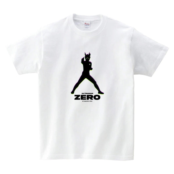 ウルトラマン Tシャツ ウルトラマンゼロ RGBシルエット rgb フロントデザイン ホワイト ブラック ULTRAMAN