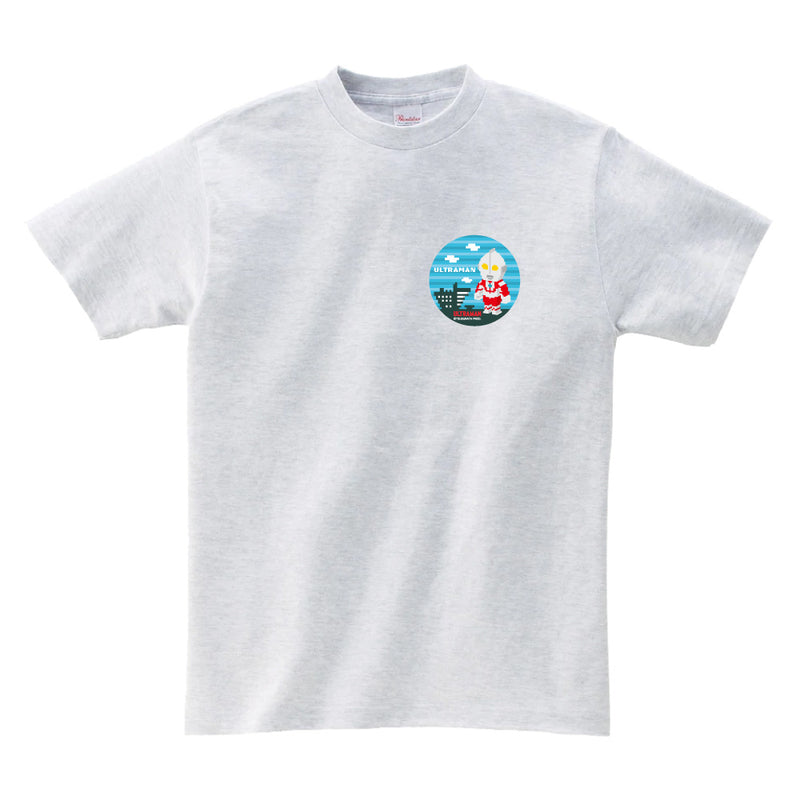 ウルトラマン Tシャツ ウルトラマン ドットデザイン dot アッシュ ULTRAMAN 杢グレー メンズ レディス トップス 半袖 tシャツ