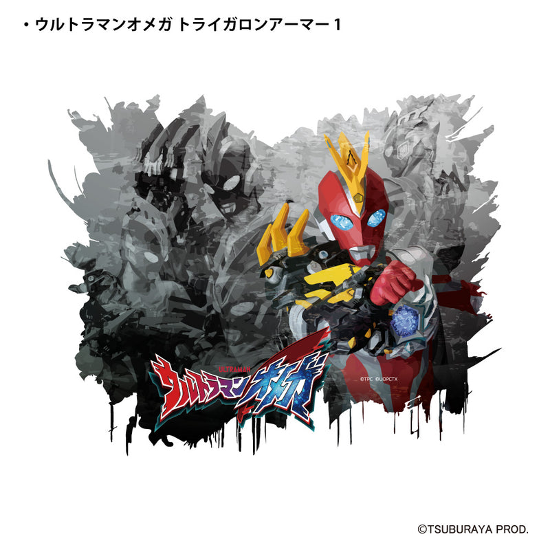 ウルトラマン Tシャツ ウルトラマンオメガ トライガロンアーマー 1  graphic アッシュ ULTRAMAN