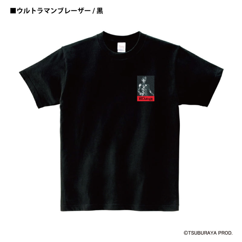 ウルトラマン Tシャツ ウルトラマン ブレーザー mono-wave ワンポイントデザイン ホワイト ブラック ULTRAMAN