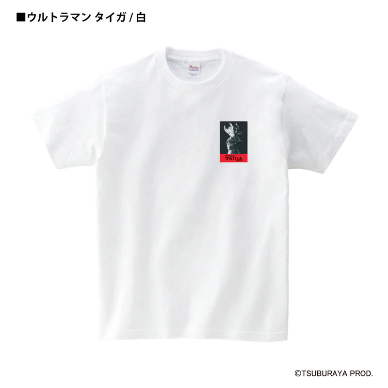 ウルトラマン Tシャツ ウルトラマン タイガ mono-wave ワンポイントデザイン ホワイト ブラック ULTRAMAN