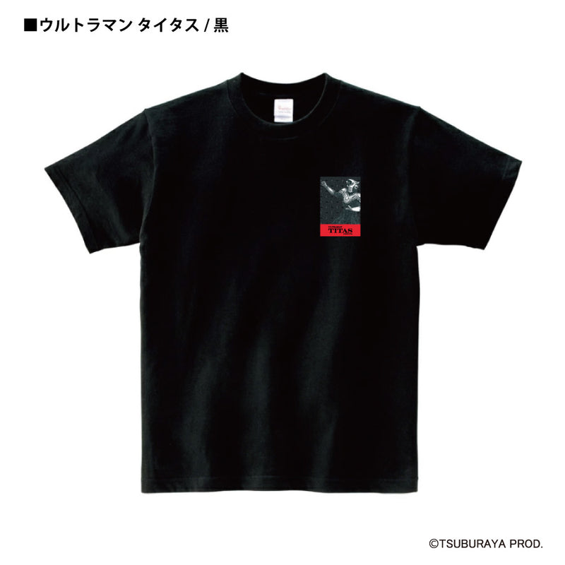 ウルトラマン Tシャツ ウルトラマン タイタス mono-wave ワンポイントデザイン ホワイト ブラック ULTRAMAN