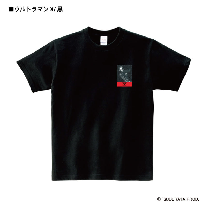 ウルトラマン Tシャツ ウルトラマン X mono-wave ワンポイントデザイン ホワイト ブラック ULTRAMAN