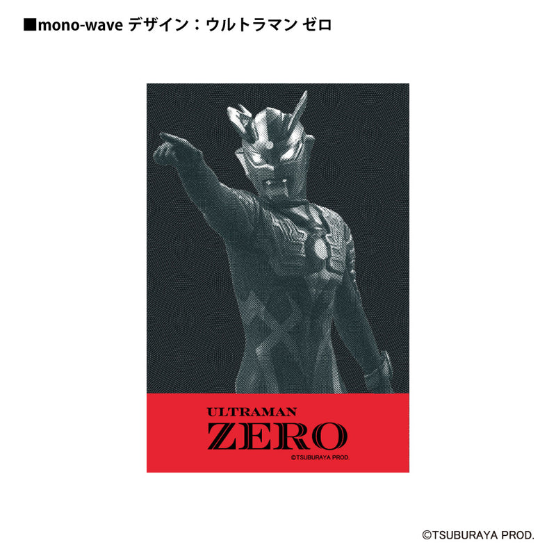 ウルトラマン Tシャツ ウルトラマン ゼロ mono-wave ワンポイントデザイン ホワイト ブラック ULTRAMAN