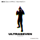 ウルトラマン Tシャツ ウルトラセブン1 RGBシルエット rgb ワンポイントデザイン ホワイト ブラック ULTRAMAN