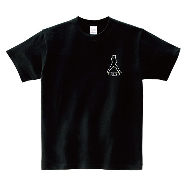 ウルトラマン Tシャツ ウルトラマンゼロ（白） RGBシルエット rgb ワンポイントデザイン ホワイト ブラック ULTRAMAN