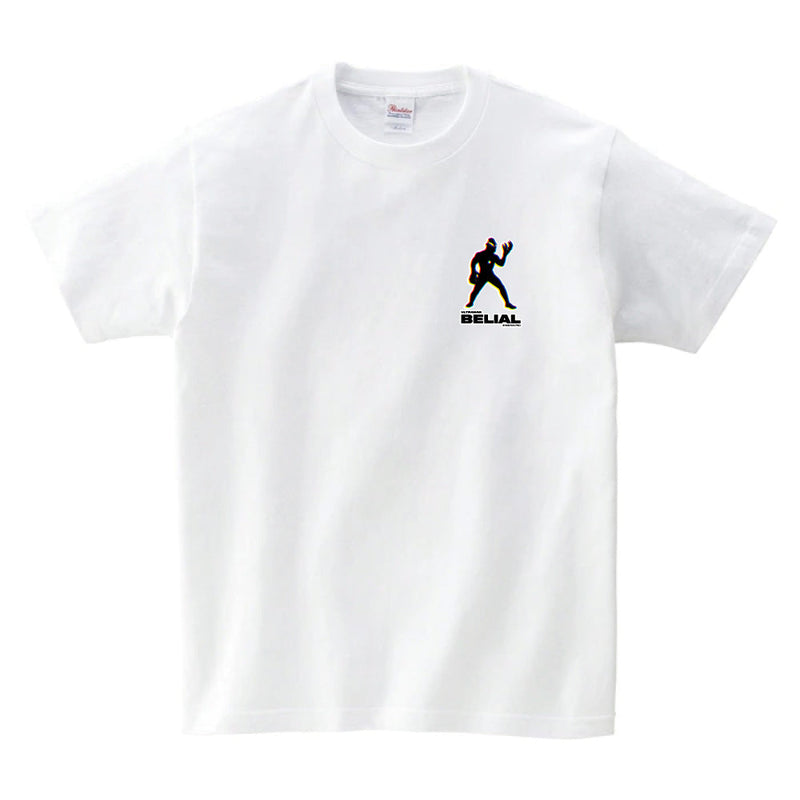 ウルトラマン Tシャツ ウルトラマンベリアル（白） RGBシルエット rgb ワンポイントデザイン ホワイト ブラック ULTRAMAN