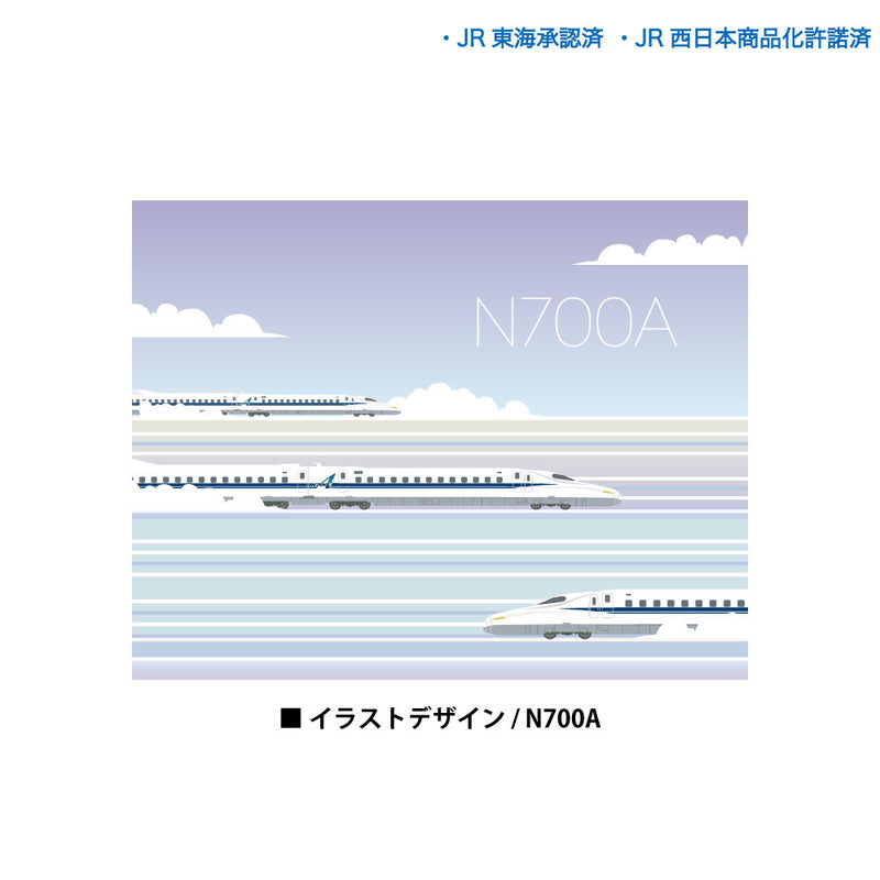 JR 新幹線 N700A 300系 923形 0系 L0系 トートバッグ イラストデザイン キャンバス 12oz JR東海 JR西日本 [jtb10014131]