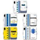 新幹線 N700A 300系 923形 0系 L0系 JR東海 JR西日本 手帳型 スマホ ケース フェイスデザイン iPhone Android 全機種対応 [jtd10034171]