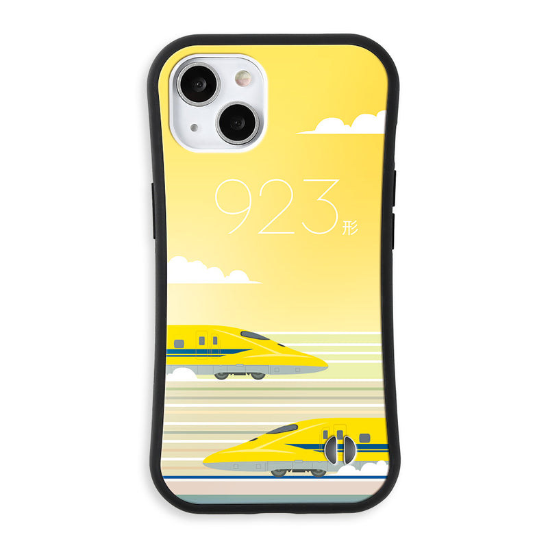 JR 新幹線 N700A 300系 923形 0系 L0系  耐衝撃 スマホケース グリップバンパー イラストデザイン iPhone JR東海 JR西日本 [jtgp10014141]