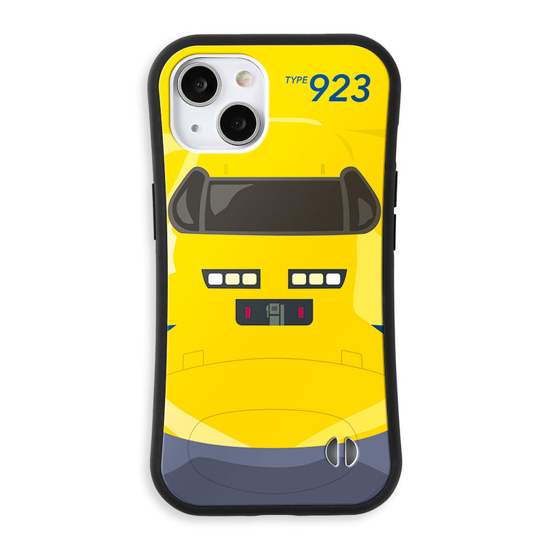 JR 新幹線 N700A 300系 923形 0系 L0系  耐衝撃 スマホケース グリップバンパー フェイスデザイン iPhone JR東海 JR西日本 [jtgp10034141]