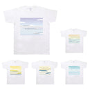 新幹線 JR東海 JR西日本 N700A 300系 923形 0系 L1系 Tシャツ イラストデザイン ホワイト 半袖 [jtt10014110]