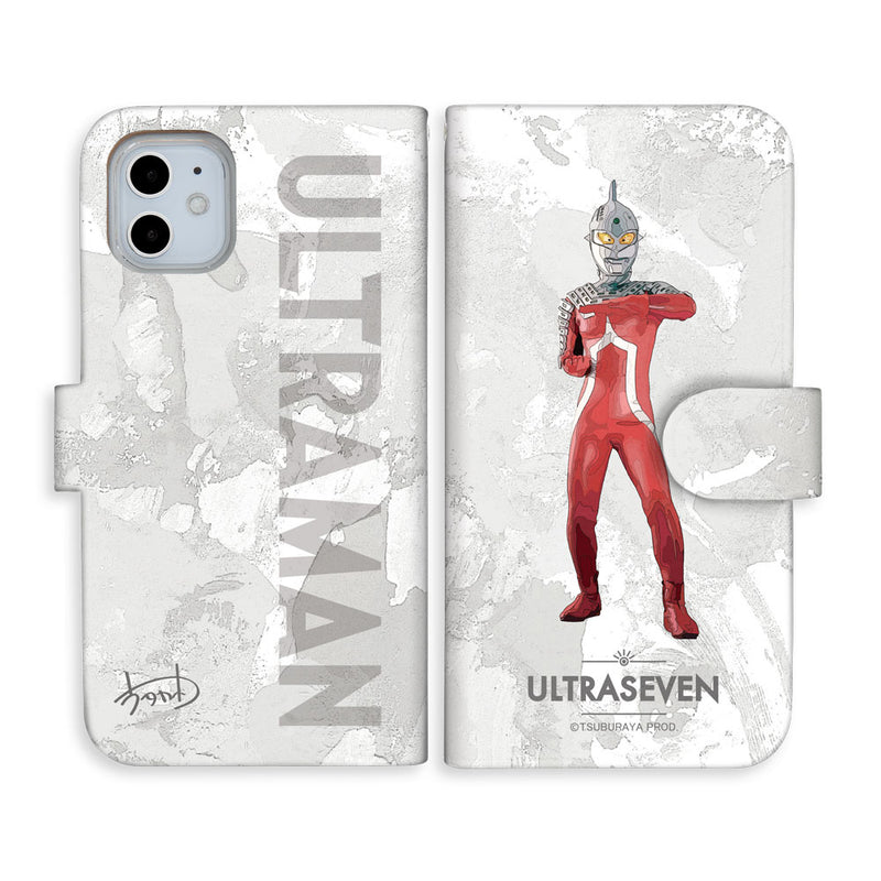 ウルトラマン スマホケース オールウルトラマンシリーズ all-ultra ウルトラセブン 手帳型ケース 全機種対応 ULTRAMAN [uld00033171]