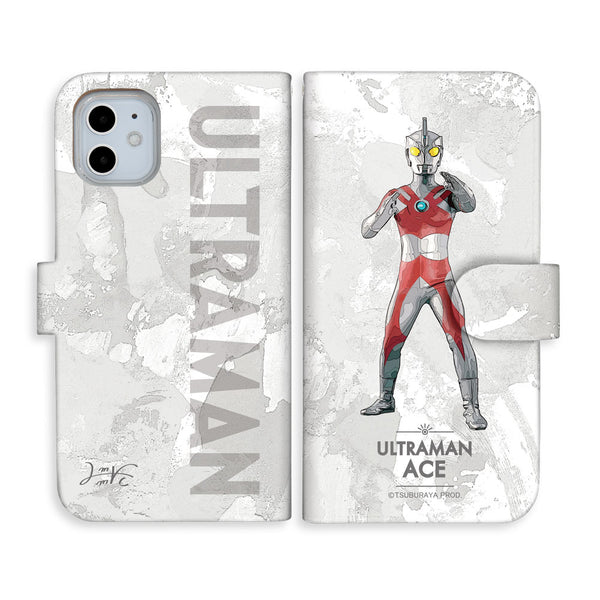 ウルトラマン スマホケース オールウルトラマンシリーズ all-ultra ウルトラマンエース 手帳型ケース 全機種対応 ULTRAMAN [uld00053171]