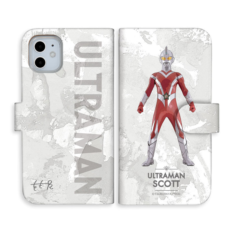 ウルトラマン スマホケース オールウルトラマンシリーズ all-ultra ウルトラマンスコット 手帳型ケース 全機種対応 ULTRAMAN [uld00153171]