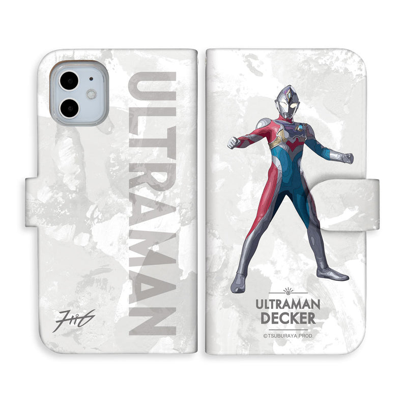 ウルトラマン スマホケース オールウルトラマンシリーズ all-ultra ウルトラマンデッカー 手帳型ケース 全機種対応 ULTRAMAN [uld00613171]