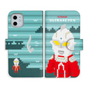 ウルトラマン スマホケース ウルトラセブン dot 手帳型ケース 全機種対応 ULTRAMAN [uld22023171]