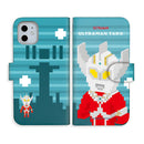ウルトラマン スマホケース ウルトラマンタロウ dot 手帳型ケース 全機種対応 ULTRAMAN [uld22033171]