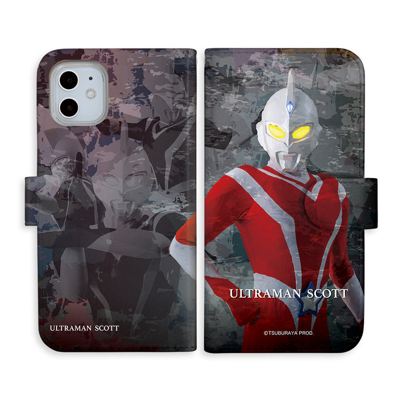 ウルトラマン スマホケース graphic ウルトラマン スコット 手帳型ケース 全機種対応 ULTRAMAN [uld93013171]