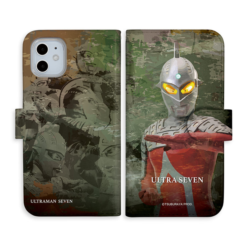 ウルトラマン スマホケース graphic ウルトラセブン 手帳型ケース 全機種対応 ULTRAMAN [uld94023171]