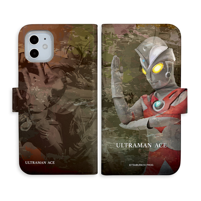 ウルトラマン スマホケース graphic ウルトラマン エース 手帳型ケース 全機種対応 ULTRAMAN [uld94043171]