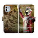 ウルトラマン スマホケース graphic ウルトラマン メビウス 手帳型ケース 全機種対応 ULTRAMAN [uld98013171]