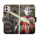 ウルトラマン スマホケース graphic メビウス ブレイブ 手帳型ケース 全機種対応 ULTRAMAN [uld98023171]